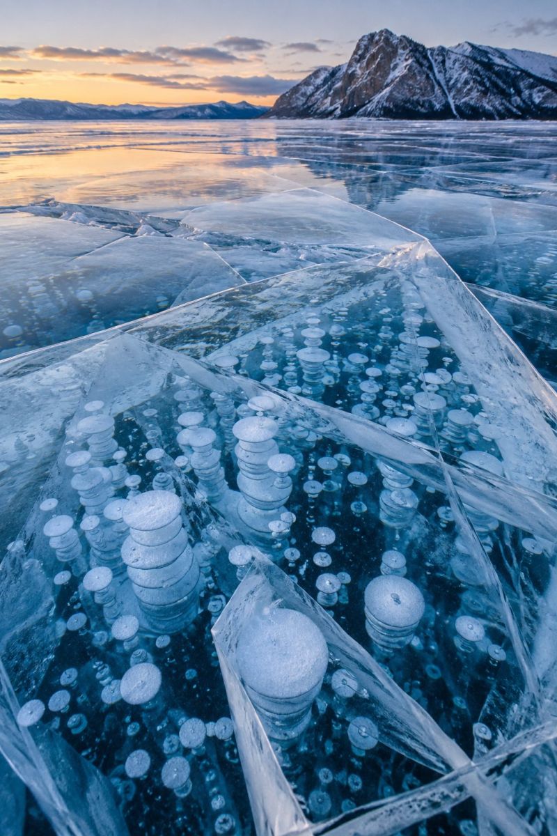 Bulles methane glace claire image picture accurate picture amazing demonstrating the mischiefs wild of human activities on la bulles methane glace claire