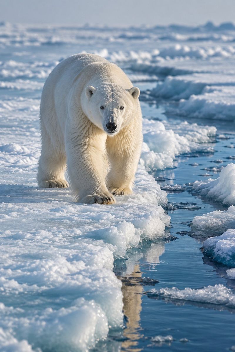 Ours polaire banquise bleue image picture accurate picture amazing demonstrating the mischiefs wild of human activities on la ours polaire banquise bleue