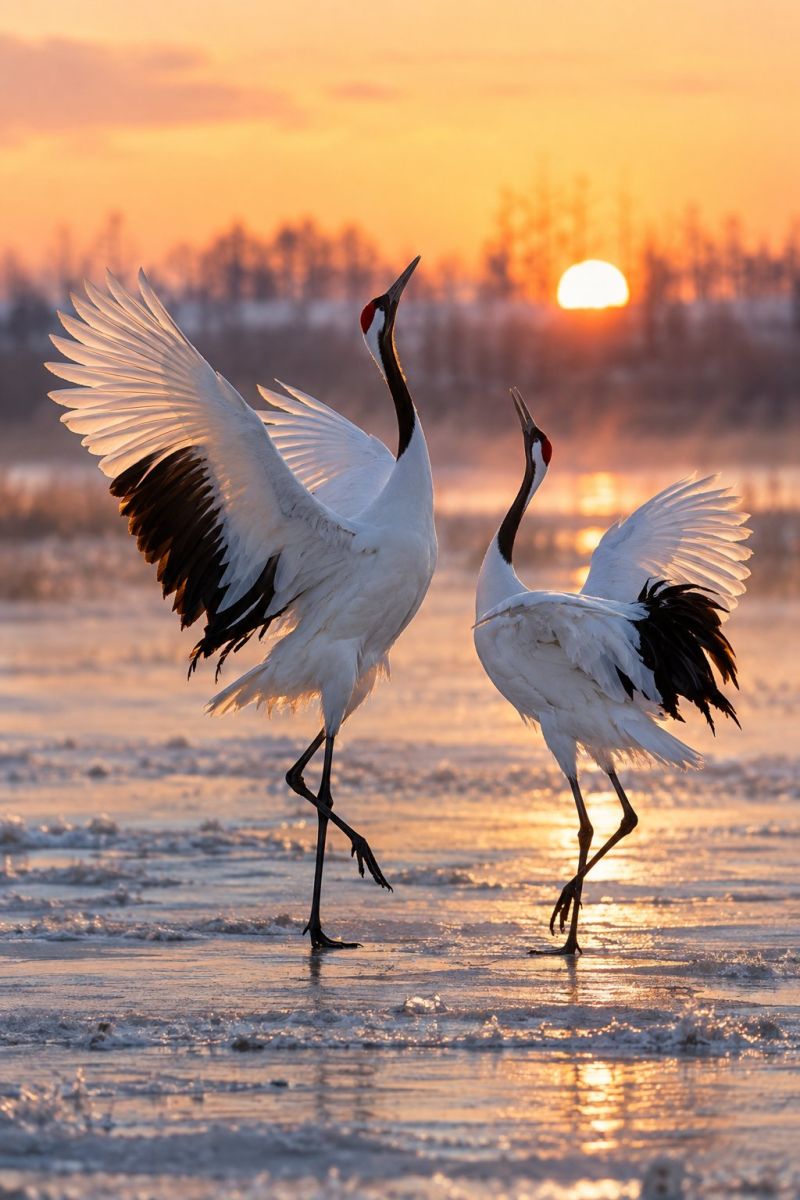 Grues dansantes marais gele image picture accurate picture amazing demonstrating the mischiefs wild of human activities on la grues dansantes marais gele