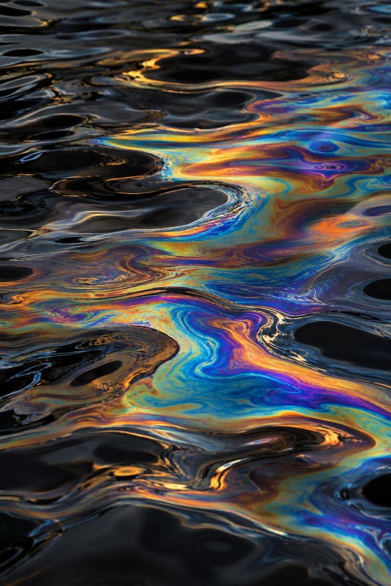 Irisation eau noire ondulee image picture accurate picture amazing demonstrating the mischiefs wild of human activities on la irisation eau noire ondulee