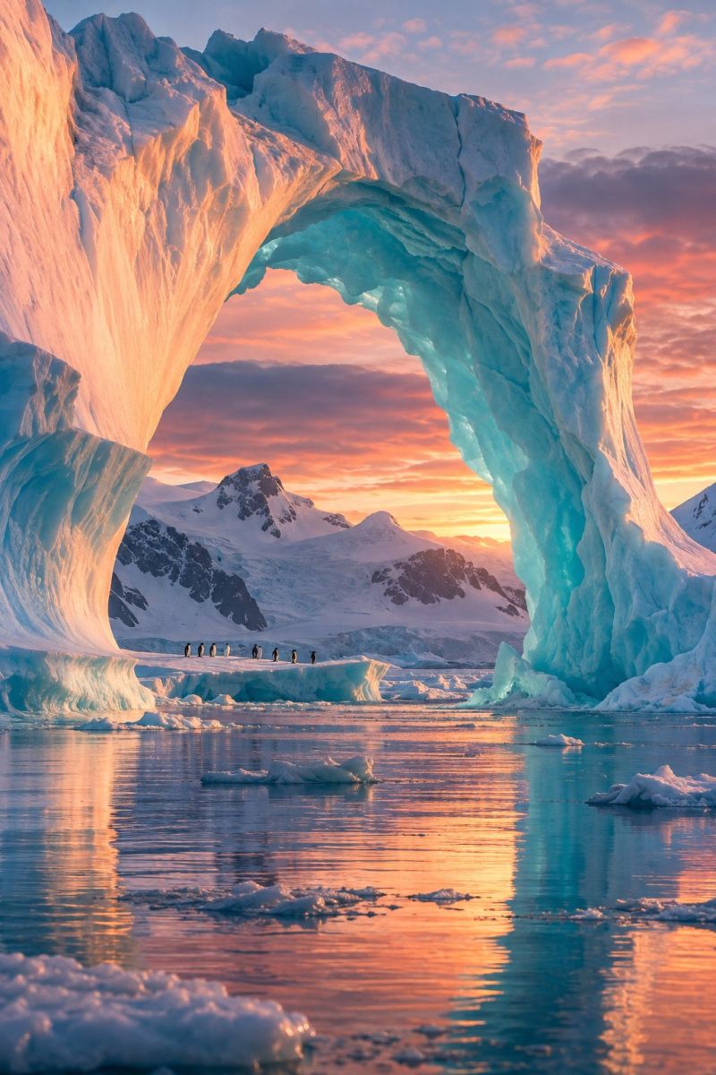 Arche iceberg corail cyan image picture accurate picture amazing demonstrating the mischiefs wild of human activities on la arche d iceberg corail cyan