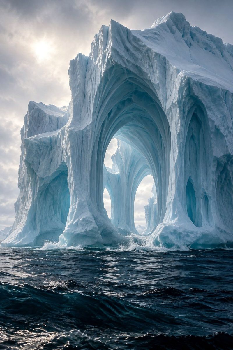 Cathedrale glace lumiere polaire image picture accurate picture amazing demonstrating the mischiefs wild of human activities on la cathedrale glace lumiere polaire
