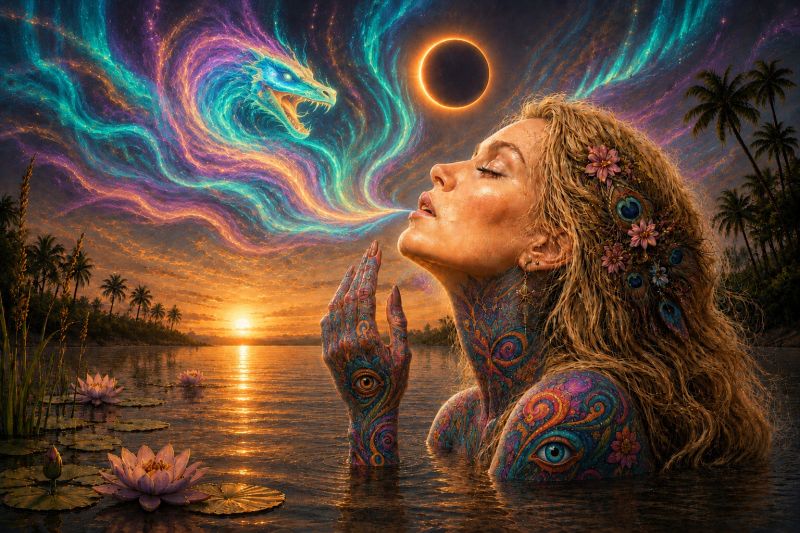 Serpent aurore vers eclipse image picture accurate picture amazing demonstrating the mischiefs wild of human activities on la serpent d aurore vers l eclipse