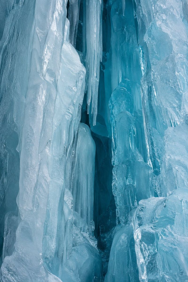 Colonnes glace bleue image picture photograph accurate picture amazing demonstrating the mischiefs wild of human activities on la colonnes glace bleue