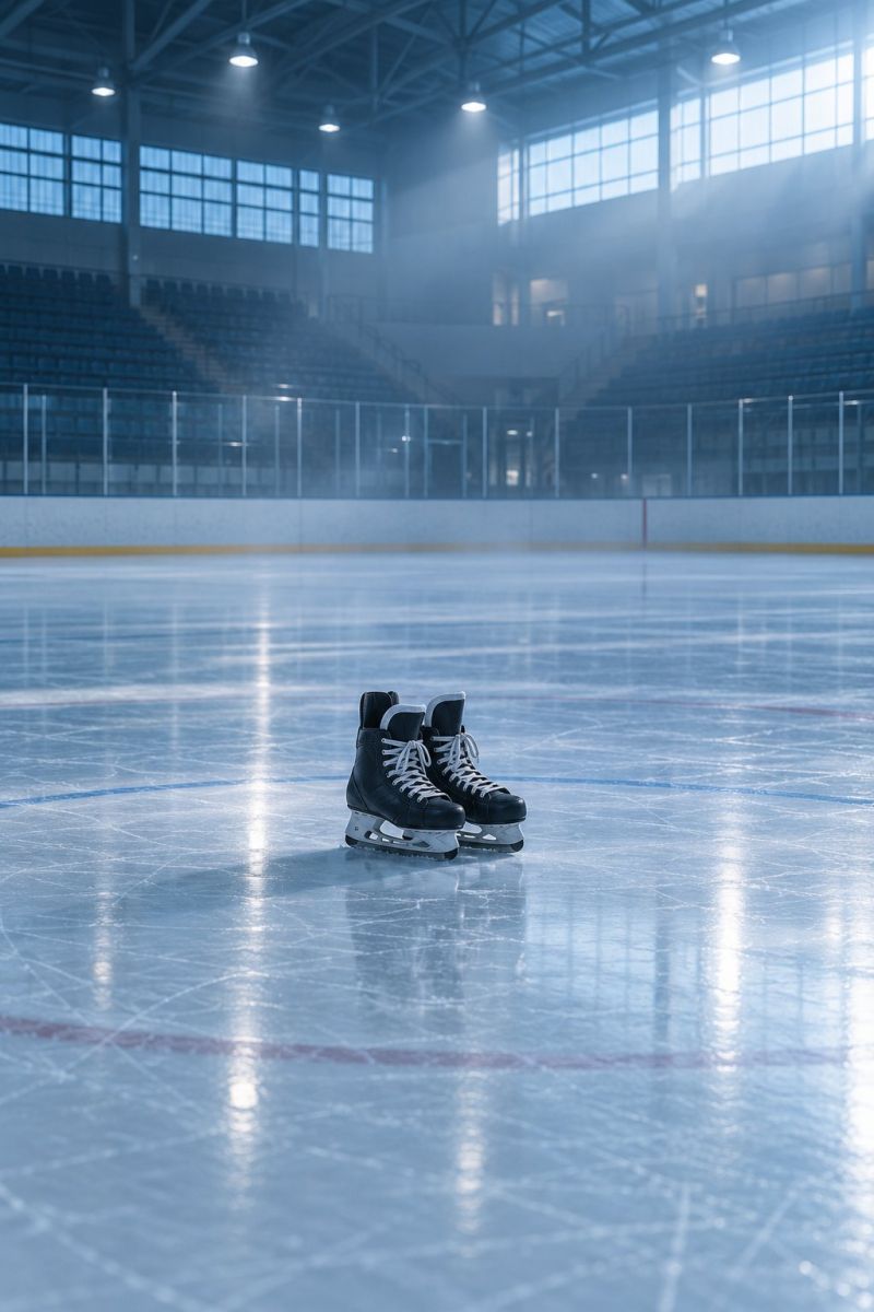 Patins solitaires glace image picture photograph accurate picture amazing demonstrating the mischiefs wild of human activities on la patins solitaires glace