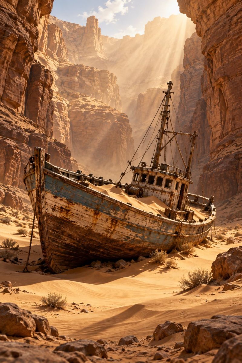 Barque suspendue canyon desertique image accurate picture amazing demonstrating the mischiefs wild of human activities on la barque suspendue canyon desertique