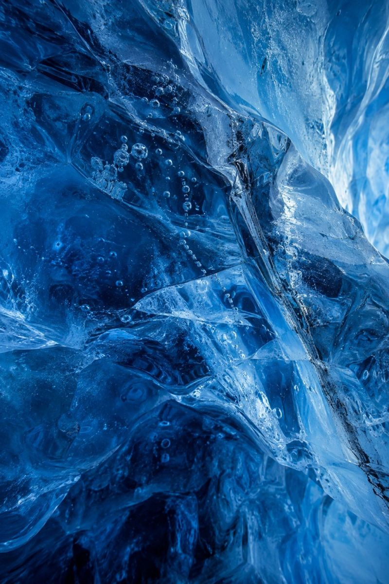 Glace cobalt bulles captives image picture accurate picture amazing demonstrating the mischiefs wild of human activities on la glace cobalt bulles captives