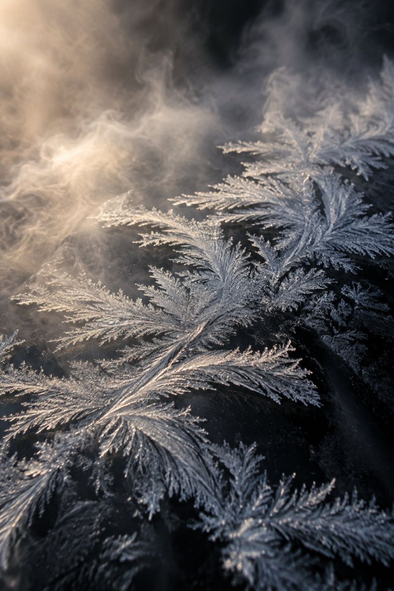 Givre plumeux surface noire image picture accurate picture amazing demonstrating the mischiefs wild of human activities on la givre plumeux surface noire