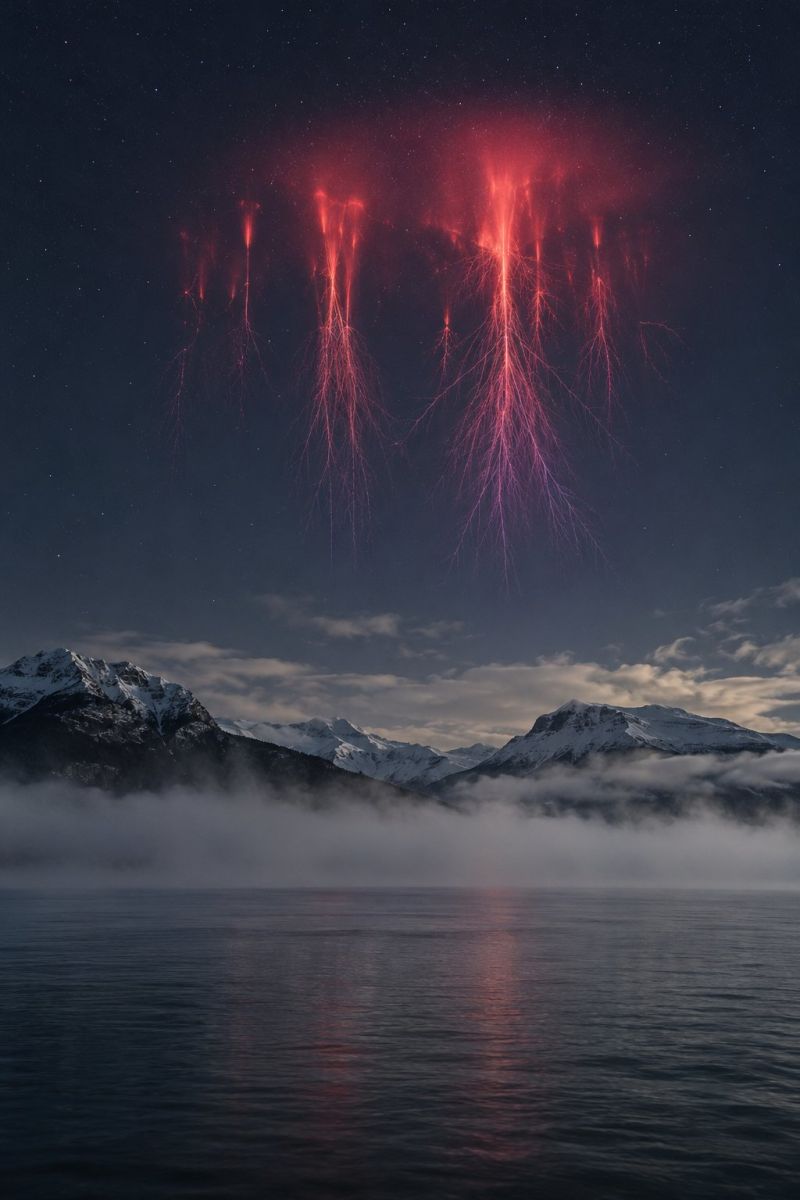 Sprite rouge dessus leman hivernal image accurate picture amazing demonstrating the mischiefs wild of human activities on la sprite rouge dessus leman hivernal