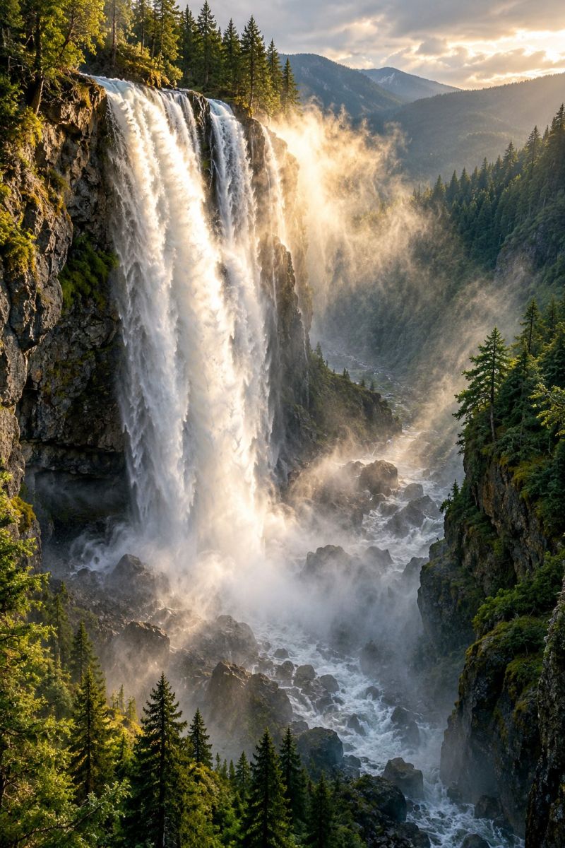 Cascade suspendue gorge boisee image picture accurate picture amazing demonstrating the mischiefs wild of human activities on la cascade suspendue gorge boisee
