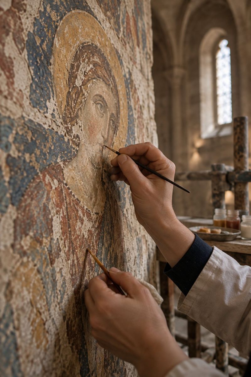 Restauration minutieuse fresque ancienne accurate picture amazing demonstrating the mischiefs wild of human activities on la restauration minutieuse d fresque ancienne