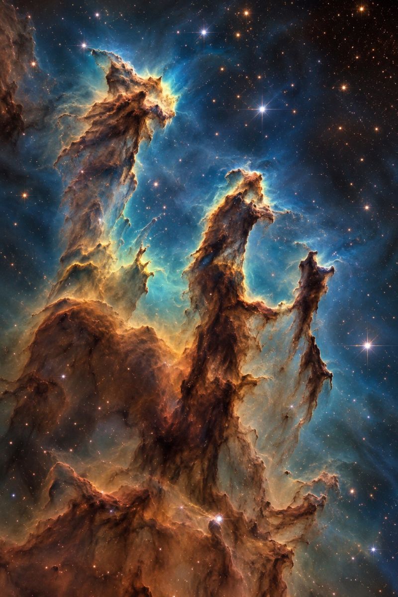 Piliers lumineux coeur nebuleuse image picture accurate picture amazing demonstrating the mischiefs wild of human activities on la piliers lumineux coeur nebuleuse