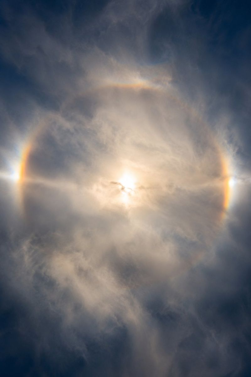 Fragments halo brouillard givre image picture accurate picture amazing demonstrating the mischiefs wild of human activities on la fragments halo brouillard givre
