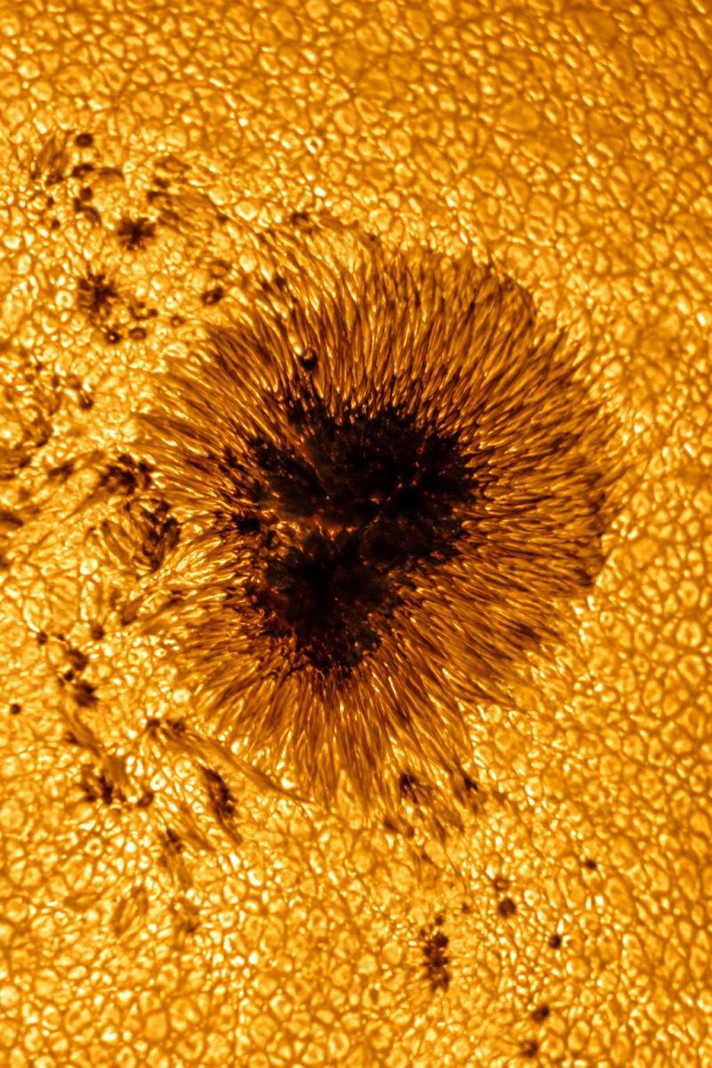 Granulation solaire tache obscure image picture accurate picture amazing demonstrating the mischiefs wild of human activities on la granulation solaire tache obscure