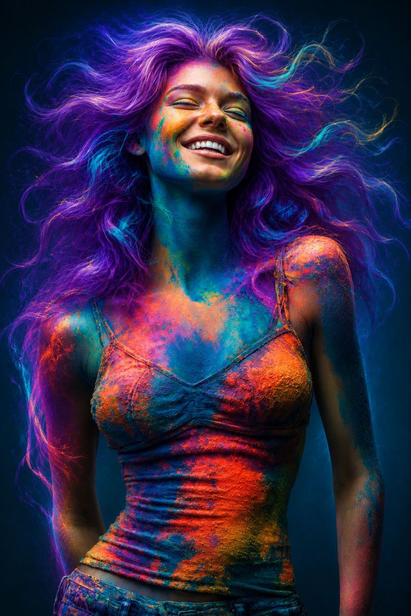 Chevelure violette sourire pigments lumineux accurate picture amazing demonstrating the mischiefs wild of human activities on la chevelure violette sourire pigments lumineux