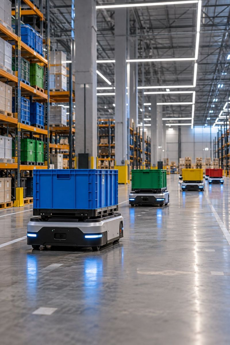 Robots autonomes caisses colorees image picture accurate picture amazing demonstrating the mischiefs wild of human activities on la robots autonomes caisses colorees