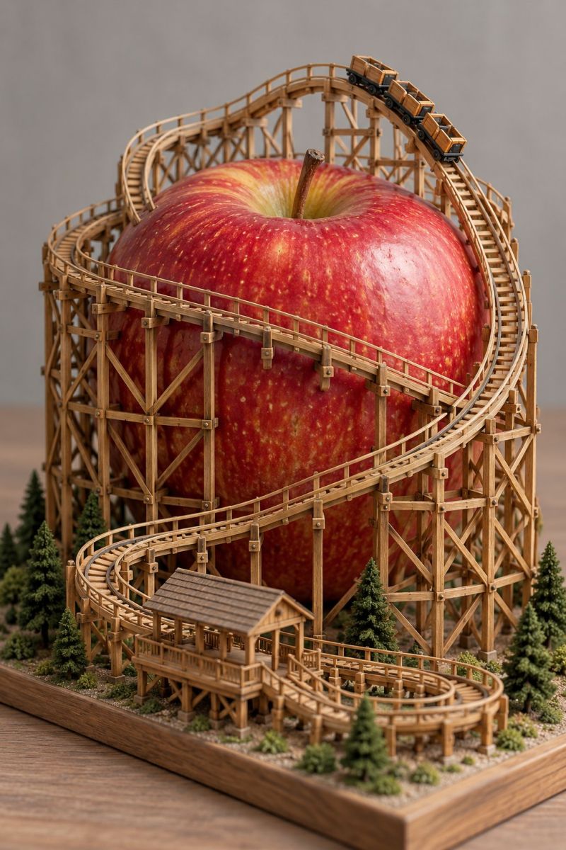 Montagnes russes miniatures autour pomme accurate picture amazing demonstrating the mischiefs wild of human activities on la montagnes russes miniatures autour d pomme