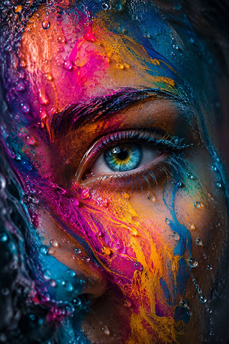 Oeil turquoise tourbillon couleurs image accurate picture amazing demonstrating the mischiefs wild of human activities on la oeil turquoise tourbillon couleurs
