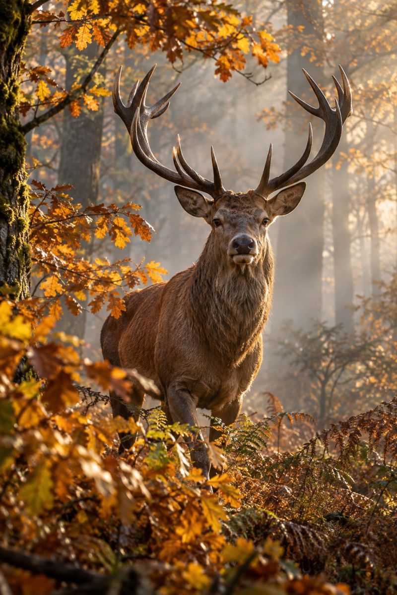 Cerf majestueux brume automnale image picture accurate picture amazing demonstrating the mischiefs wild of human activities on la cerf majestueux brume automnale