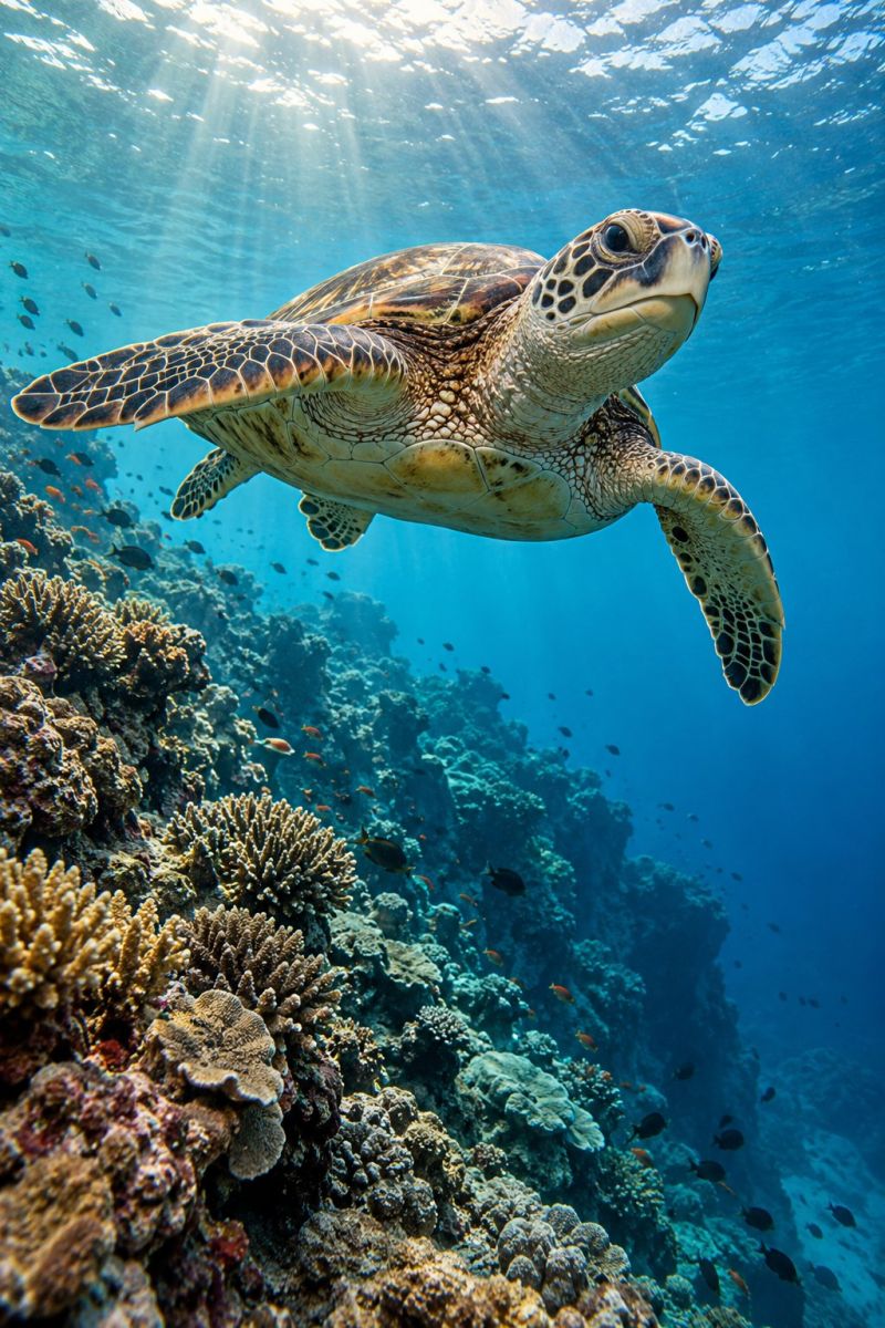 Tortue marine dessus recif corallien image accurate picture amazing demonstrating the mischiefs wild of human activities on la tortue marine dessus d recif corallien
