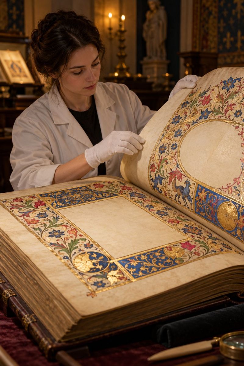 Conservatrice feuillette manuscrit enlumine accurate picture amazing demonstrating the mischiefs wild of human activities on la conservatrice feuillette manuscrit enlumine