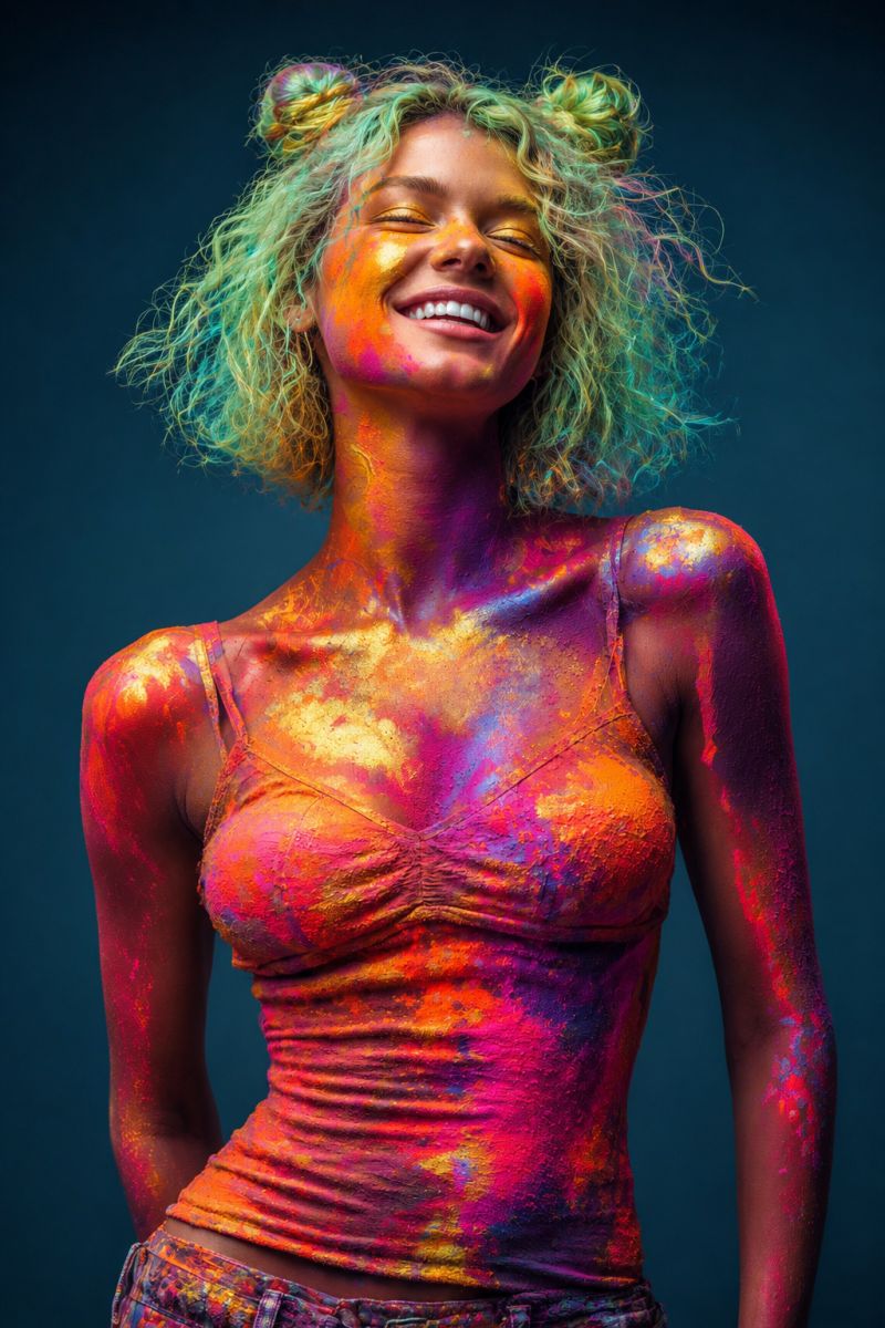 Portrait joyeux boucles menthe pigments image accurate picture amazing demonstrating the mischiefs wild of human activities on la portrait joyeux boucles menthe pigments