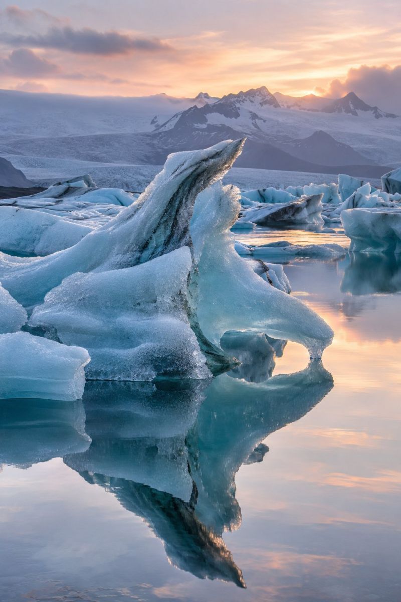 Lagune glaciaire sculptures glace image picture accurate picture amazing demonstrating the mischiefs wild of human activities on la lagune glaciaire sculptures glace