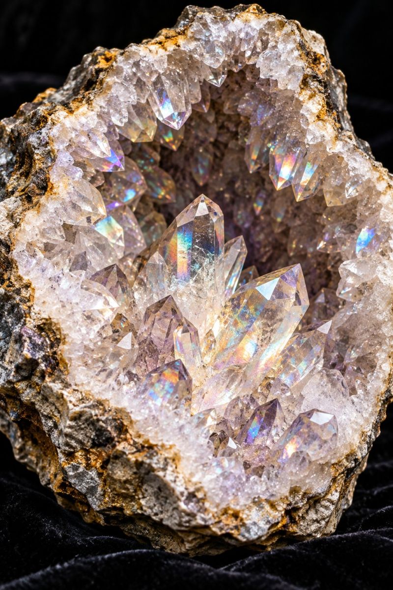 Geode quartz reflets arc ciel image picture accurate picture amazing demonstrating the mischiefs wild of human activities on la geode quartz reflets arc ciel