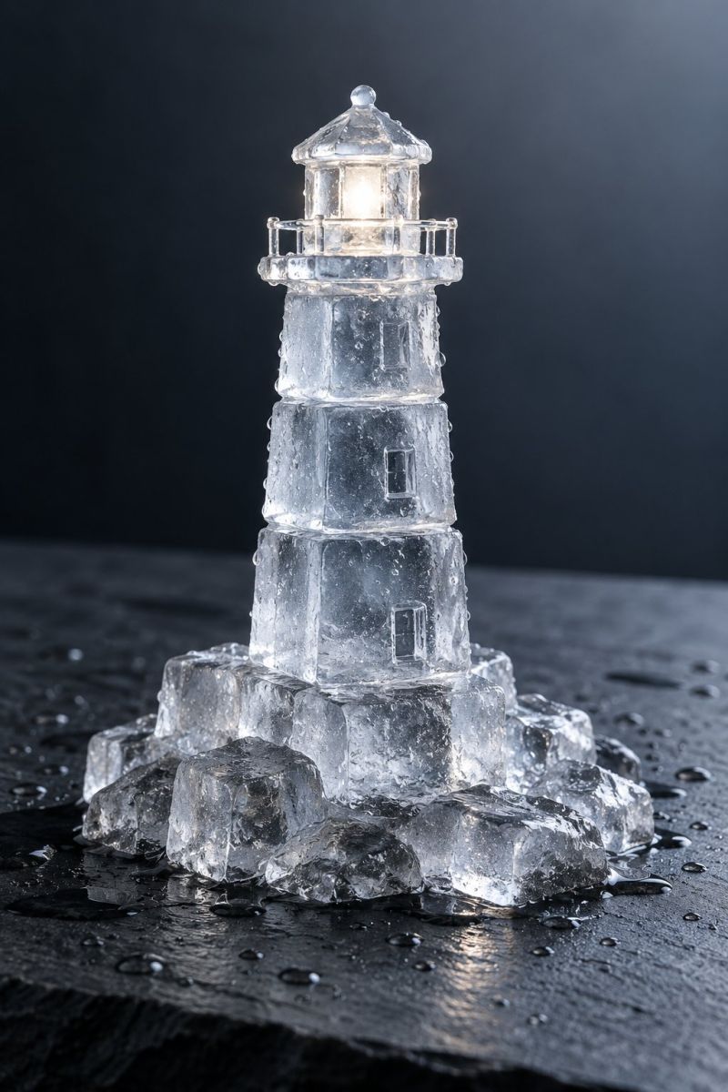 Petit phare glace ardoise image picture photograph accurate picture amazing demonstrating the mischiefs wild of human activities on la petit phare glace ardoise